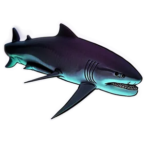 Neon Shark Art Png Knd64 PNG image
