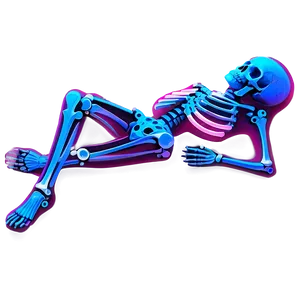 Neon Skeleton Png Rxb29 PNG image