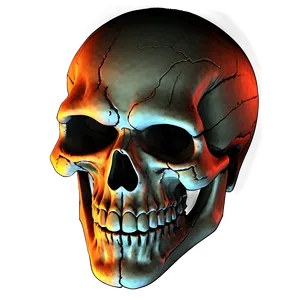 Neon Skull Face Symbol Png 55 PNG image