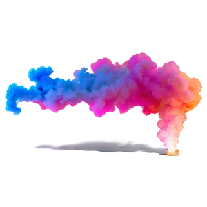 Neon Smoke Silhouette Png 06252024 PNG image