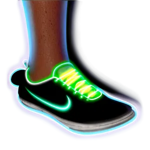 Neon Sneakers PNG 51