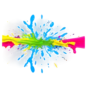 Neon Splash Png 05042024 PNG image