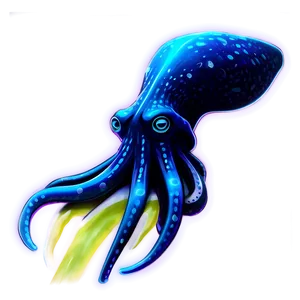 Neon Squid Image Png 18 PNG image