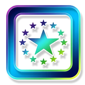 Neon Star Icon