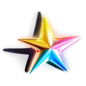 Neon Star Transparent PNG Sns