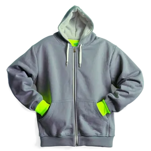 Neon Zip Up Hoodie PNG Iwm53 PNG