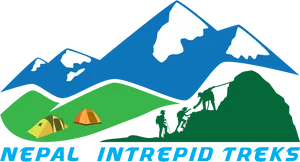Nepal Intrepid Treks Logo PNG image