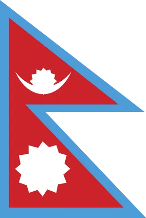 Nepal National Flag PNG image