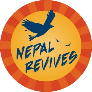 Nepal Revives Graphic Bird Silhouette PNG image
