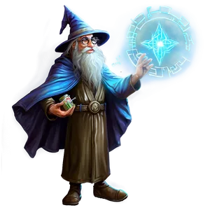Nerd Fantasy Wizard Png Gyw PNG image