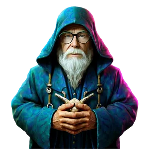 Nerd Fantasy Wizard Png Ixw PNG image