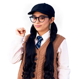 Nerd Outfit Fashion Png 40 PNG image