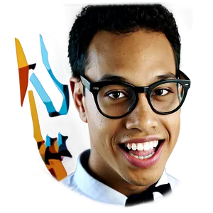 Nerd With Braces Png Ven33 PNG image