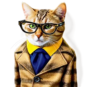 Nerdy Cat Meme PNG 85 PNG