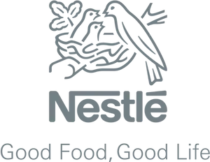 Nestle Logo Black Background PNG image