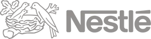 Nestle Logo Blackand White PNG image