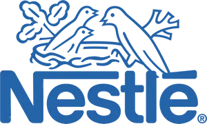 Nestle Logo Blue Birds PNG image