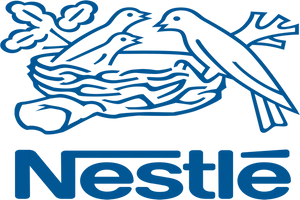 Nestle Logo Blue Birdsand Nest PNG image