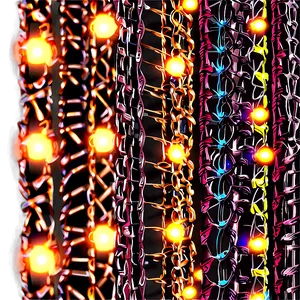Net String Lights PNG 65
