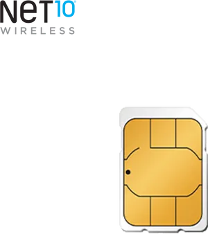 Net10 Wireless S I M Card PNG image