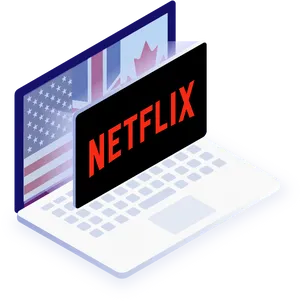 Netflix Global Streaming Concept PNG image