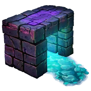 Nether Portal By The Sea Png 76 PNG image