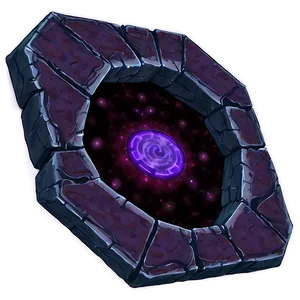 Nether Portal Design Png 59 PNG image