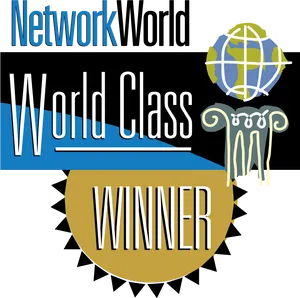 Network World World Class Winner Badge PNG image