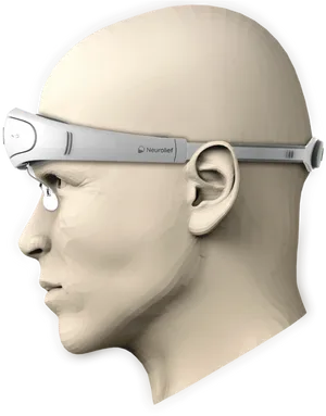 Neurorelief Headbandon Mannequin