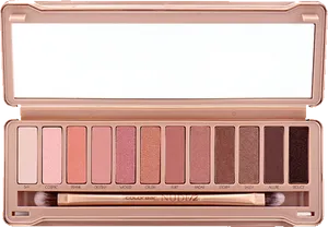 Neutral Toned_ Eyeshadow_ Palette PNG image