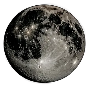 New Moon In Dark Sky Png 45 PNG image