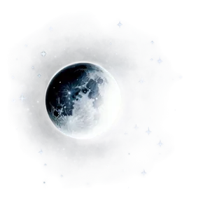 New Moon In Space Png 1 PNG image