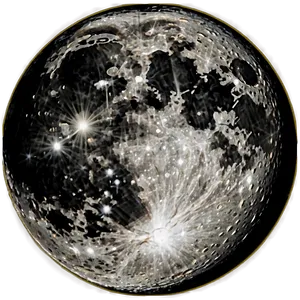 New Moon Through Telescope Png 06252024 PNG image