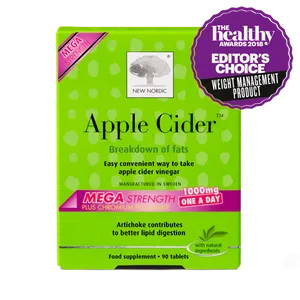 New Nordic Apple Cider Supplement Box PNG image