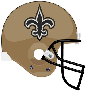 New Orleans Saints Helmet Logo PNG image