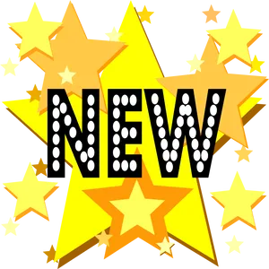 New Product Stars Promotion PNG image