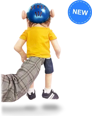 New Viking Helmet Puppet PNG