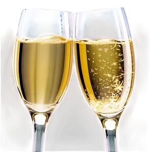 New Year Champagne Toast Png 05212024 PNG image