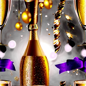 New Year Champagne Toast Png Jbo PNG image