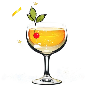 New Year Cocktails PNG 06132024