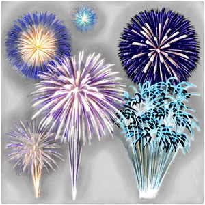 New Year Fireworks Png 05062024 PNG image