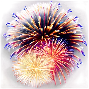 New Year Fireworks Png Ehc63 PNG image