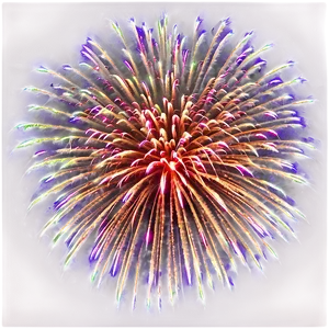 New Year Fireworks PNG Hcq83