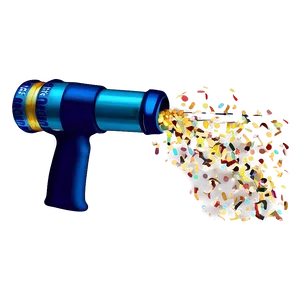 New Year Party Confetti Cannon Png Hbv4 PNG image