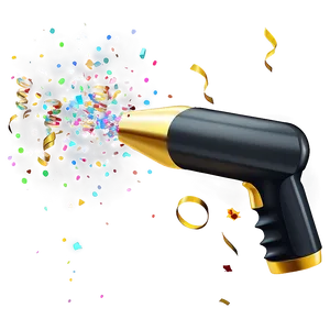 New Year Party Confetti Cannon Png Rci PNG image