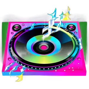 New Year Party Music Dj Png Pkb88 PNG image