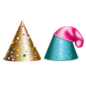 New Year's Party Hats Png 05212024 PNG image
