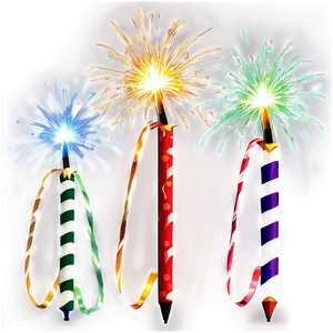 New Year Sparklers PNG Qgx36 PNG