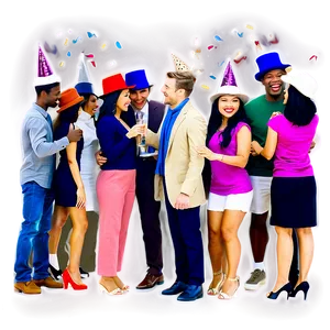 New Years Eve Party Crowd Png 50 PNG image