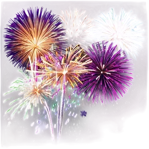 New Years Fireworks PNG Ccj